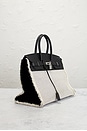 view 4 of 10 Hermes Veau Swift Birkin Fray Fray 35 Handbag in Ecru & Noir