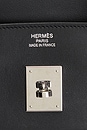 view 6 of 10 Hermes Veau Swift Birkin Fray Fray 35 Handbag in Ecru & Noir