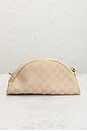 view 3 of 8 Gucci Half Moon Croissant Handbag in Beige