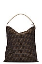 view 1 of 8 Fendi Zucca Shoulder Bag in Brown