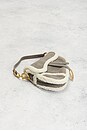 view 4 of 9 Dior Shearling Saddle Bag in Grey