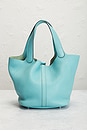 view 3 of 8 HERMES 핸드백 in Blue Atoll