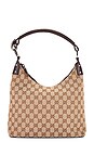 view 1 of 9 Gucci GG Canvas Shoulder Bag in Beige