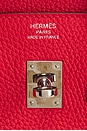 view 6 of 9 Bolsa Hermès Togo Birkin 25 in Rouge Casaque