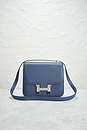 view 2 of 9 Hermes Epsom Constance 24 Shoulder Bag in Bleu Agate