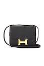 view 1 of 8 Hermes Epsom Mini Constance 18 Shoulder Bag in Black