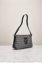 view 4 of 8 Fendi Zucchino Baguette Shoulder Bag in Blue