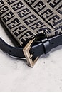 view 6 of 8 Fendi Zucchino Baguette Shoulder Bag in Blue