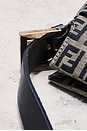 view 7 of 8 Fendi Zucchino Baguette Shoulder Bag in Blue