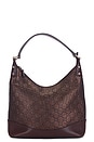 view 1 of 9 Gucci Guccissima Hobo Bag in Brown