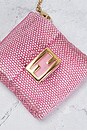 view 5 of 7 Fendi Beaded Mama Baguette Shoulder Bag in Pink