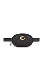 view 1 of 8 Gucci GG Marmont Waist Bag in Black