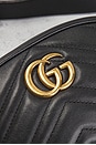 view 5 of 8 Gucci GG Marmont Waist Bag in Black