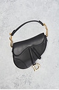 view 2 of 8 Dior Mini Saddle Bag in Black