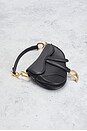 view 4 of 8 Dior Mini Saddle Bag in Black
