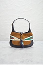 view 2 of 8 Gucci Raffia Jackie 1961 Hobo Bag in Brown