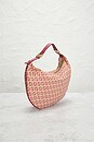 view 4 of 8 Fendi Zucchino Hobo Bag in Red