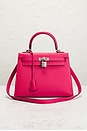 view 2 of 8 Hermes Epsom Kelly Sellier 25 Handbag in Rouge