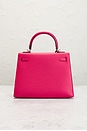 view 3 of 8 Hermes Epsom Kelly Sellier 25 Handbag in Rouge