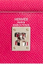 view 5 of 8 Hermes Epsom Kelly Sellier 25 Handbag in Rouge