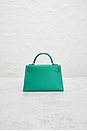 view 3 of 7 SAC À MAIN HERMES in Vert Vertigo