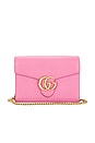 view 1 of 8 Gucci GG Marmont Wallet On Chain in Pink