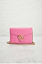 view 2 of 8 Gucci GG Marmont Wallet On Chain in Pink