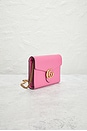 view 4 of 8 Gucci GG Marmont Wallet On Chain in Pink