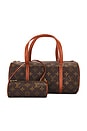 view 1 of 8 Louis Vuitton Monogram Papillon 30 Shoulder Bag in Brown