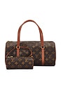 view 1 of 7 Louis Vuitton Monogram Papillon 30 Shoulder Bag in Brown