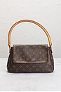 view 2 of 9 Louis Vuitton Monogram Mini Looping Shoulder Bag in Brown