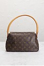 view 3 of 9 Louis Vuitton Monogram Mini Looping Shoulder Bag in Brown