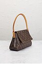 view 4 of 9 Louis Vuitton Monogram Mini Looping Shoulder Bag in Brown