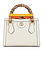 view 2 of 9 Gucci Bamboo Diana Tote Bag in Ivory
