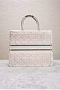 view 3 of 8 Dior Cannage Book Tote Bag in White
