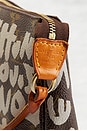 view 5 of 8 Louis Vuitton X Stephen Sprouse Graffiti Pochette Accessoires Shoulder Bag in Brown