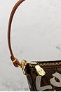 view 7 of 8 Louis Vuitton X Stephen Sprouse Graffiti Pochette Accessoires Shoulder Bag in Brown