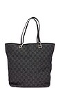 view 1 of 9 Gucci GG Canvas Tote Bag in Black