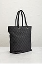 view 4 of 9 Gucci GG Canvas Tote Bag in Black