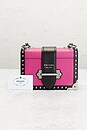 view 9 of 9 Prada City Saffiano Cahier Shoulder Bag in Pink
