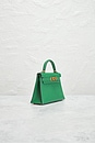 view 4 of 8 Hermes Epsom Kelly 20 Handbag in Vert Criquet