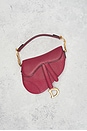 view 2 of 7 DIOR サドルバッグ in Red