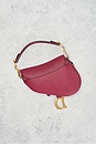 view 3 of 7 DIOR サドルバッグ in Red
