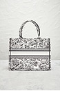 view 3 of 6 Dior Plan De Paris Book Tote Bag in Black & White