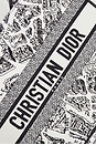 view 5 of 6 Dior Plan De Paris Book Tote Bag in Black & White