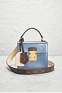 view 2 of 8 Louis Vuitton Vernis Spring Street Handbag in Blue