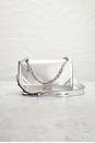 view 2 of 8 Fendi Vitello Catalan Mirror F Is Kan U Shoulder Bag in Silver