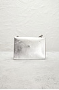 view 3 of 8 Fendi Vitello Catalan Mirror F Is Kan U Shoulder Bag in Silver