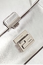 view 7 of 8 Fendi Vitello Catalan Mirror F Is Kan U Shoulder Bag in Silver