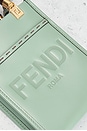 view 5 of 8 Fendi Mini Sunshine Shopper Tote Bag in Green